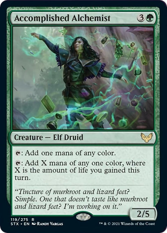 Image for Accomplished Alchemist (119) (Strixhaven: School of Mages) - Magic: The Gathering