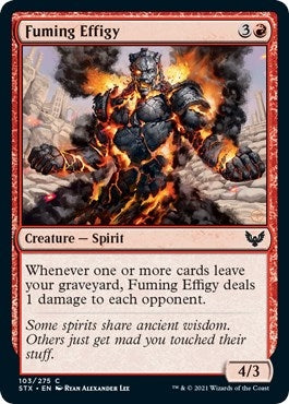 Image for Fuming Effigy (103) (Strixhaven: School of Mages) - Magic: The Gathering