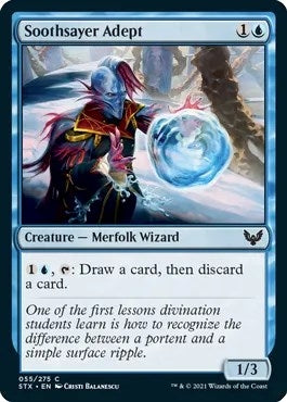 Image for Soothsayer Adept (55) (Strixhaven: School of Mages) - Magic: The Gathering