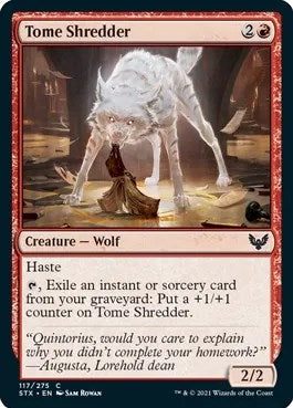 Image for Tome Shredder (117) (Strixhaven: School of Mages) - Magic: The Gathering
