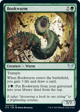 Bookwurm (123) (Strixhaven: School of Mages)