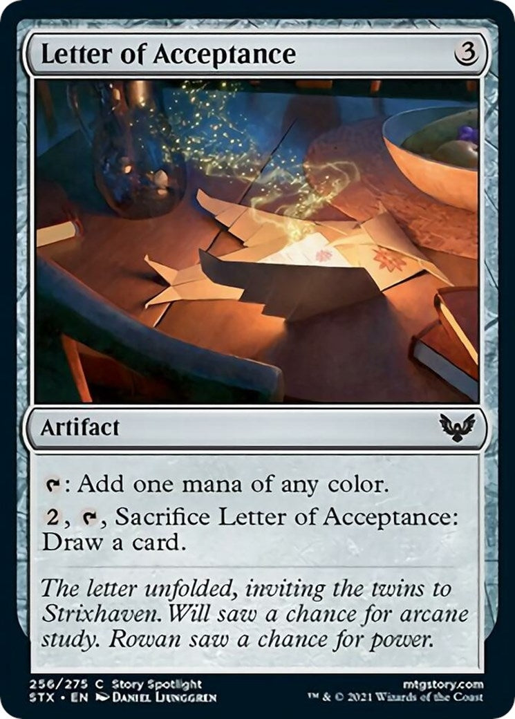 Letter of Acceptance (256) (Strixhaven: School of Mages)