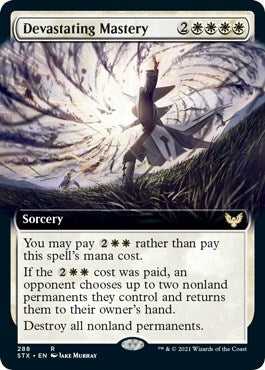 Devastating Mastery (Extended Art) (288) (Strixhaven: School of Mages)