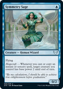 Image for Symmetry Sage (56) (Strixhaven: School of Mages) - Magic: The Gathering