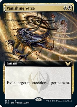 Vanishing Verse (Extended Art) (354) (Strixhaven: School of Mages)