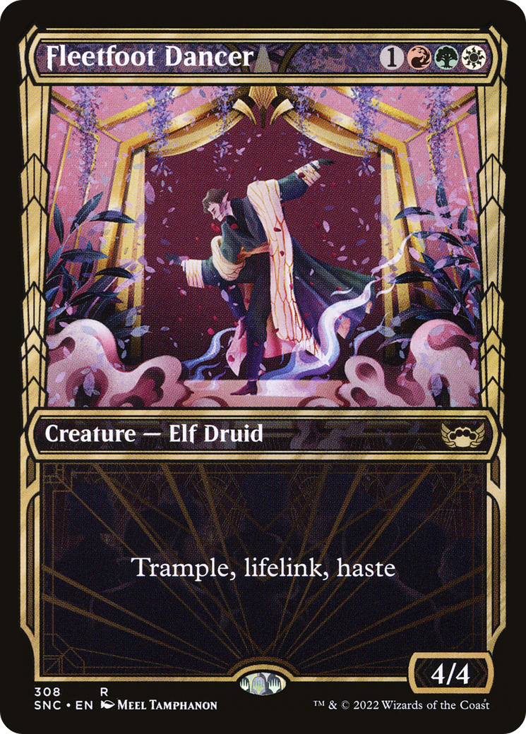 Fleetfoot Dancer (Showcase) (SNC-308) - Streets of New Capenna: (Showcase)