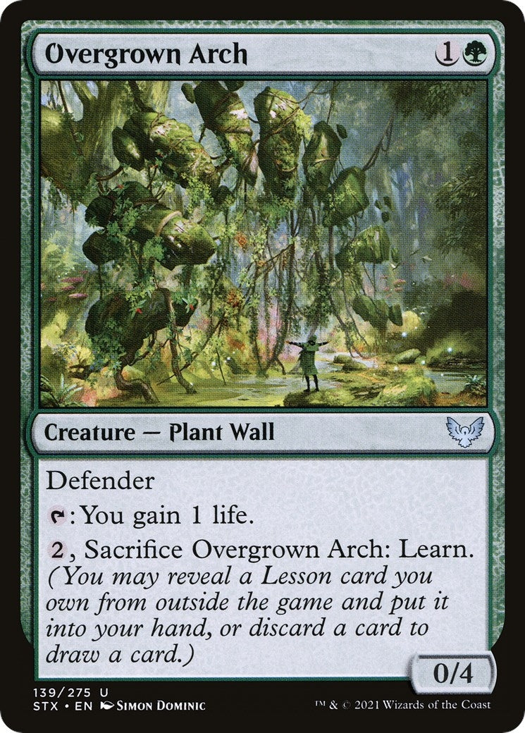 Image for Overgrown Arch (139) (Strixhaven: School of Mages) - Magic: The Gathering