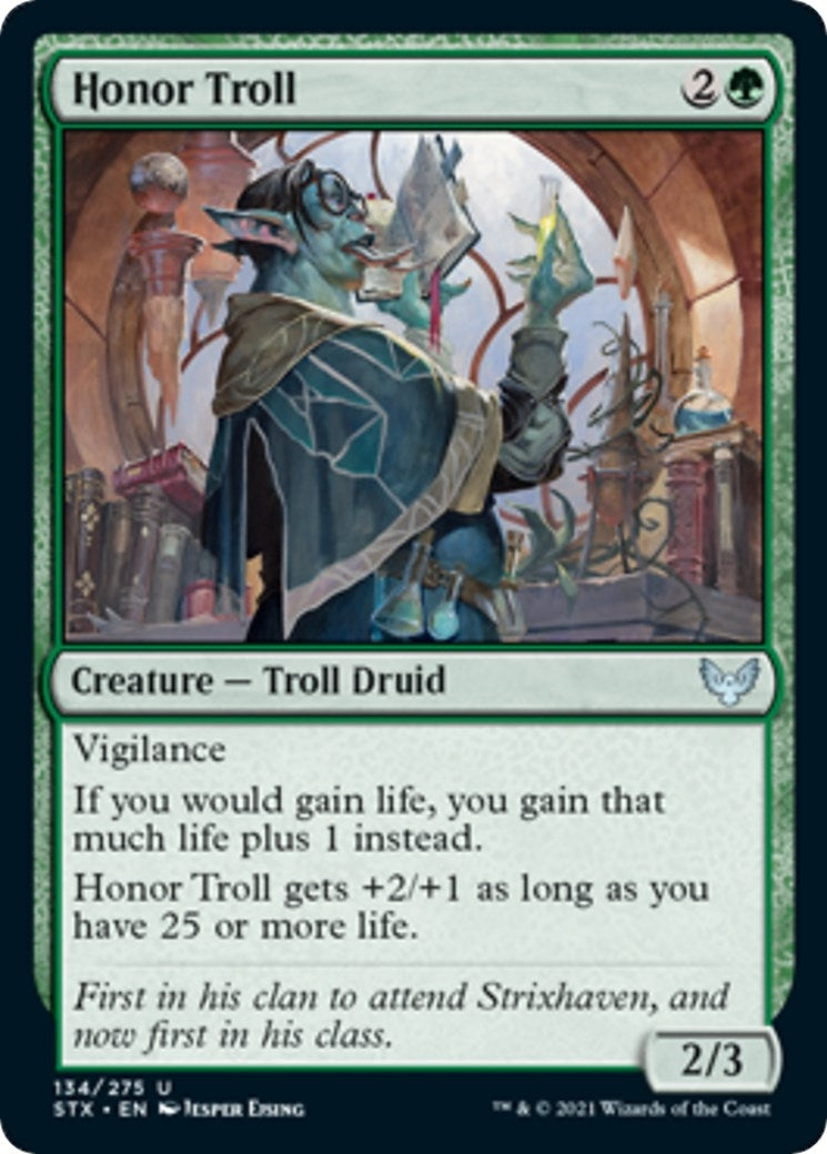 Image for Honor Troll (134) (Strixhaven: School of Mages) - Magic: The Gathering