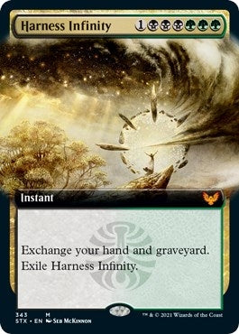 Harness Infinity (Extended Art) (343) (Strixhaven: School of Mages)