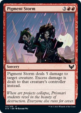 Image for Pigment Storm (111) (Strixhaven: School of Mages) - Magic: The Gathering