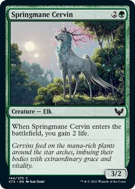 Springmane Cervin (144) (Strixhaven: School of Mages)