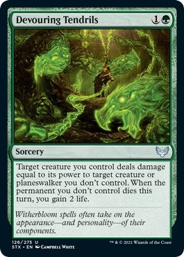 Devouring Tendrils (126) (Strixhaven: School of Mages)