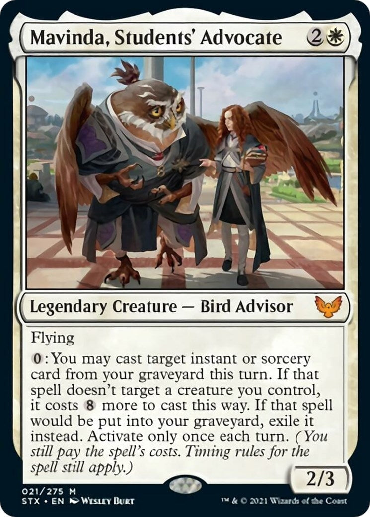 Image for Mavinda, Students' Advocate (21) (Strixhaven: School of Mages) - Magic: The Gathering