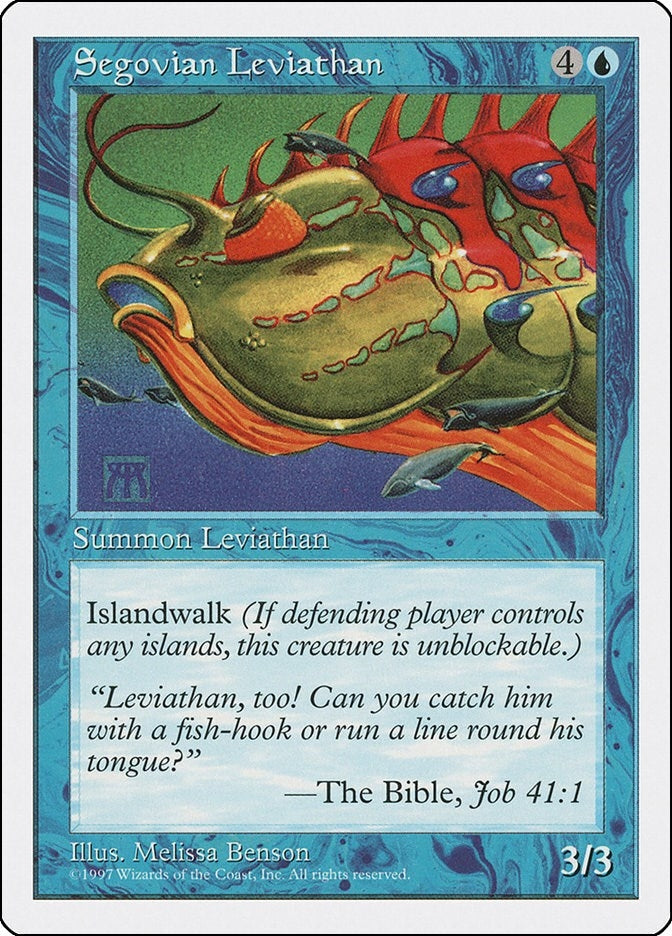Image for Segovian Leviathan (Fifth Edition) - Magic: The Gathering