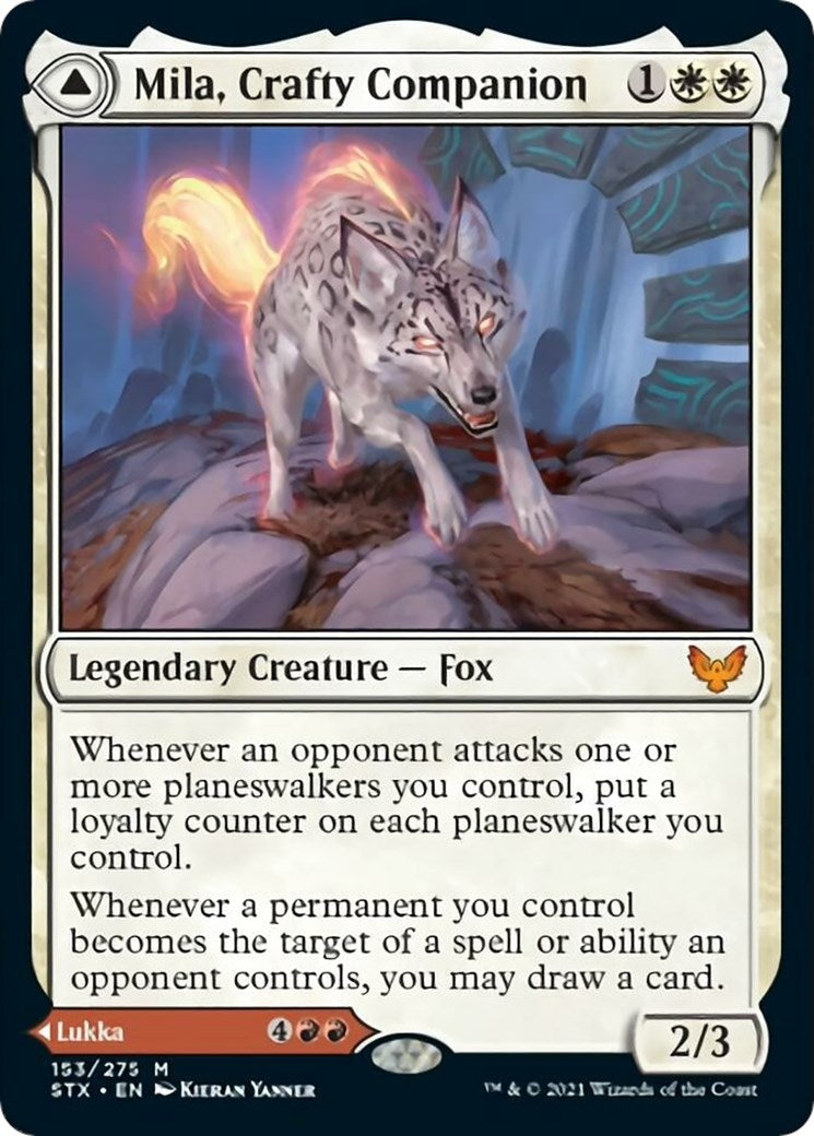 Image for Mila, Crafty Companion (153) (Strixhaven: School of Mages) - Magic: The Gathering