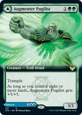 Image for Augmenter Pugilist (Extended Art) (321) (Strixhaven: School of Mages) - Magic: The Gathering