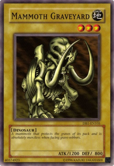 Image for Mammoth Graveyard (DB1-EN105) (Dark Beginning 1) (DB1) - YuGiOh