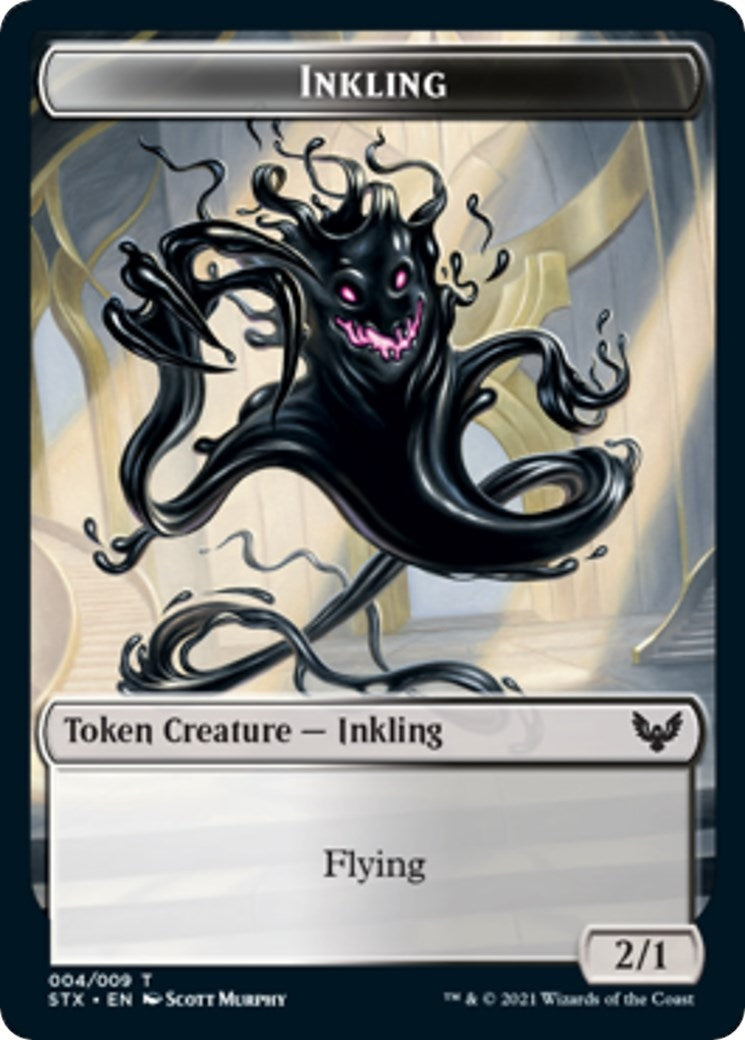 Image for Inkling Token (4) (Strixhaven: School of Mages) - Magic: The Gathering