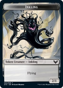 Inkling (4) // Pest (5) Double-Sided Token (4 // 5) (Strixhaven: School of Mages)
