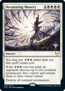 Devastating Mastery (14) (Strixhaven) (PPSTX)