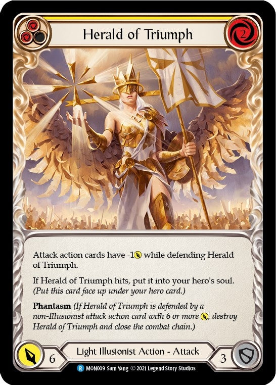 Herald of Triumph (Yellow) (MON009) (Monarch)