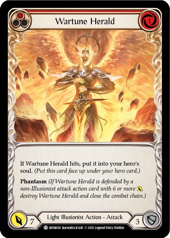 Wartune Herald (Red) (MON026) (Monarch)
