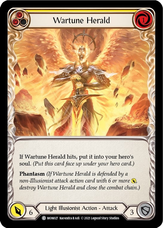 Wartune Herald (Yellow) (MON027) (Monarch)