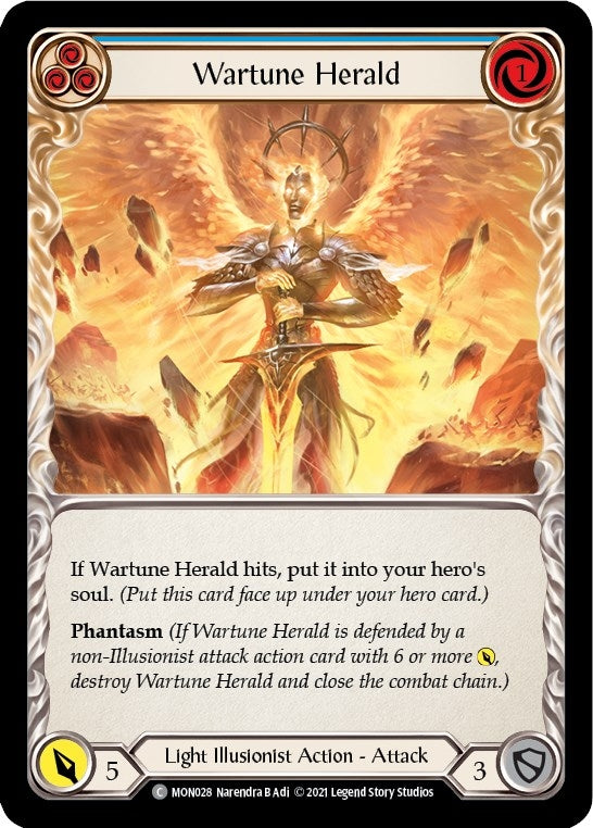 Wartune Herald (Blue) (MON028) (Monarch)