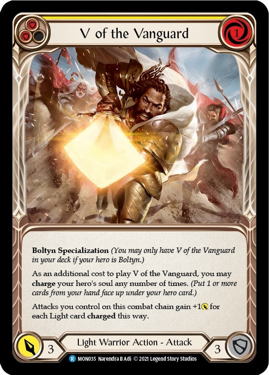 V of the Vanguard (MON035) (Monarch)
