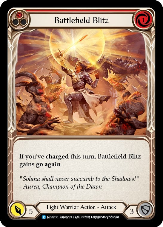 Battlefield Blitz (Red) (MON036) (Monarch)