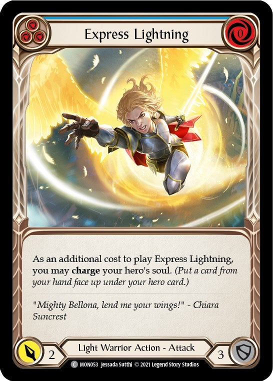 Express Lightning (Blue) (MON053) (Monarch)