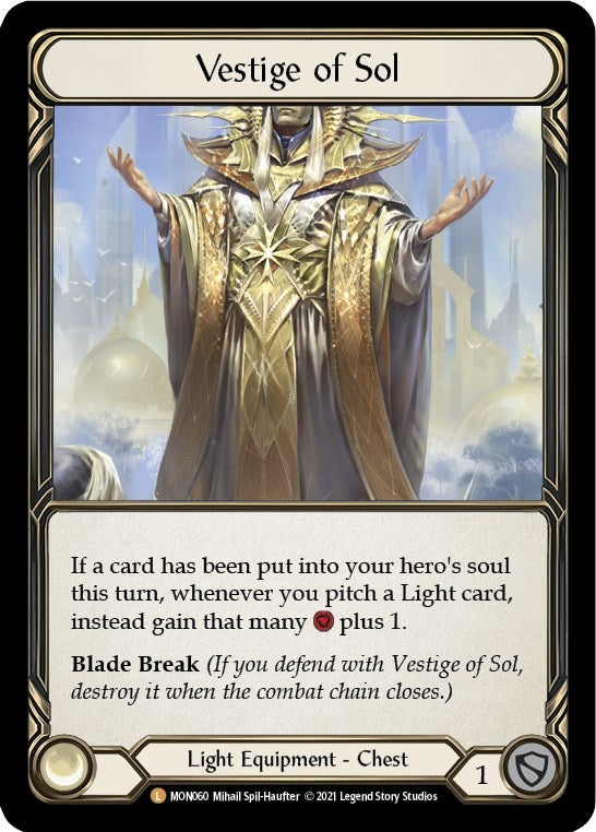 Vestige of Sol (MON060) (Monarch)