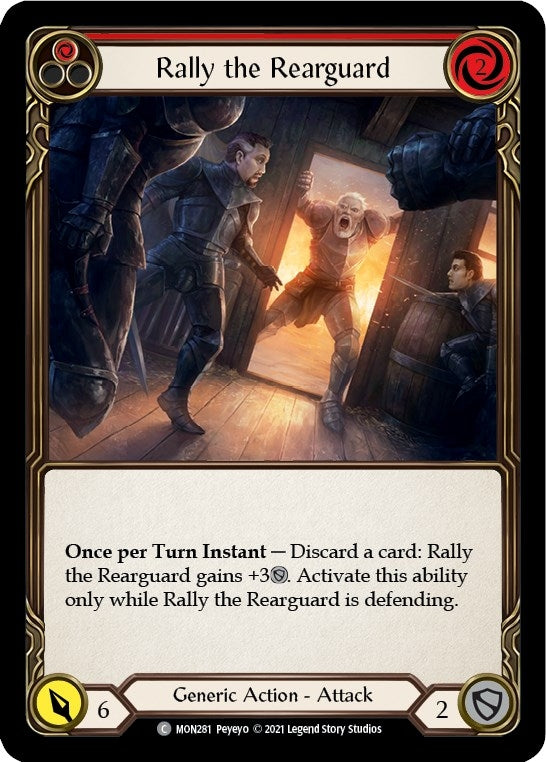 Rally the Rearguard (Red) (MON281) (Monarch)