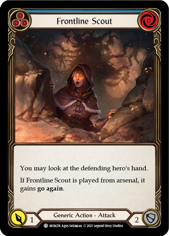 Frontline Scout (Blue) (MON274) (Monarch)