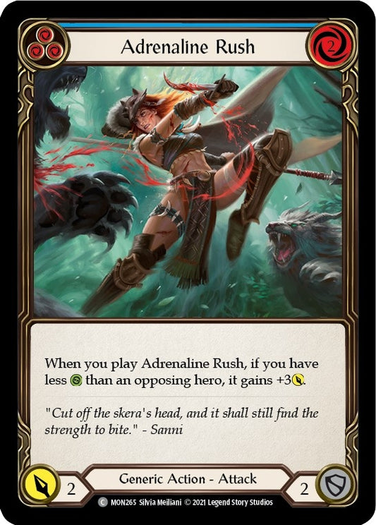 Adrenaline Rush (Blue) (MON265) (Monarch)