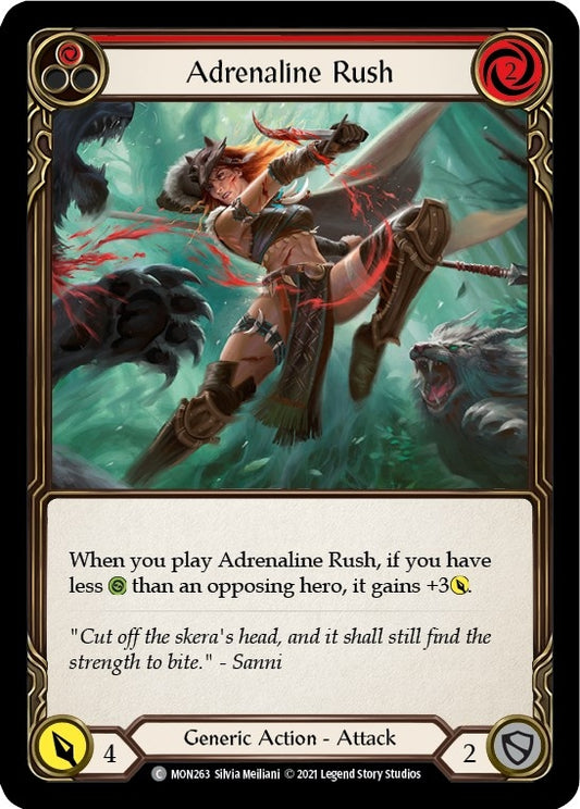 Adrenaline Rush (Red) (MON263) (Monarch)