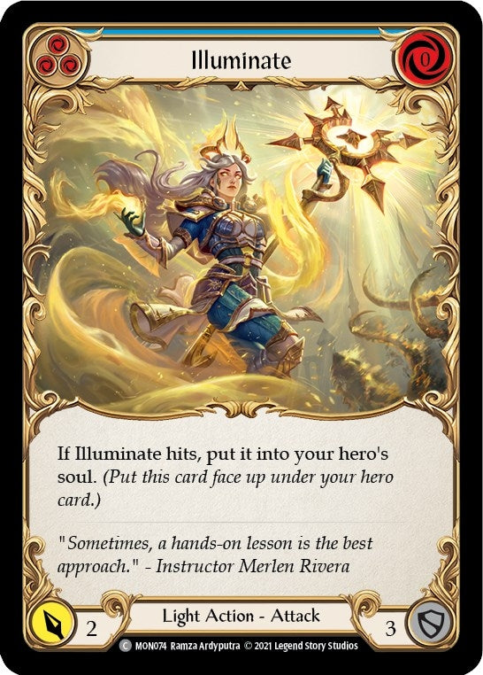 Illuminate (Blue) (MON074) (Monarch)
