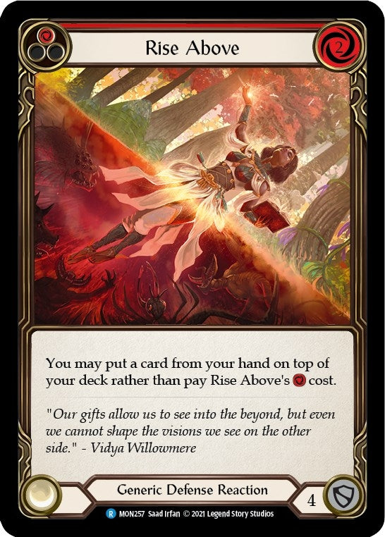 Rise Above (Red) (MON257) (Monarch)