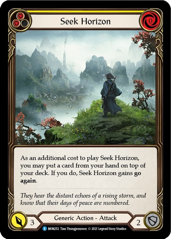 Seek Horizon (Yellow) (MON252) (Monarch)