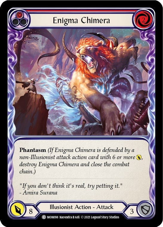 Enigma Chimera (Red) (MON098) (Monarch)