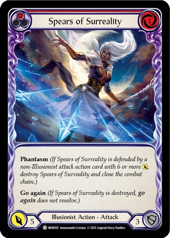 Spears of Surreality (Red) (MON101) (Monarch)
