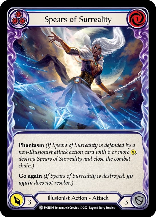 Spears of Surreality (Blue) (MON103) (Monarch)