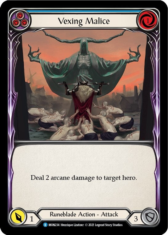 Vexing Malice (Blue) (MON234) (Monarch)