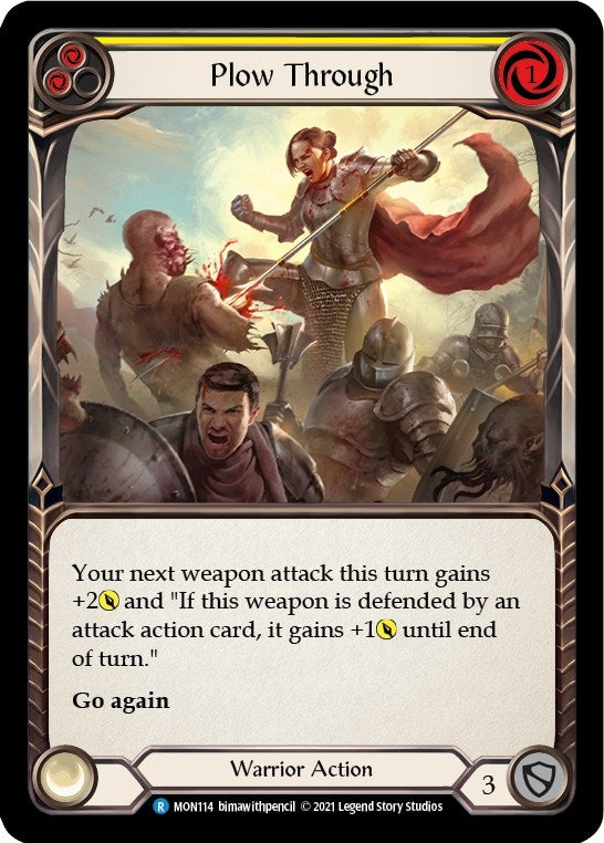 Plow Through (Yellow) (MON114) (Monarch)