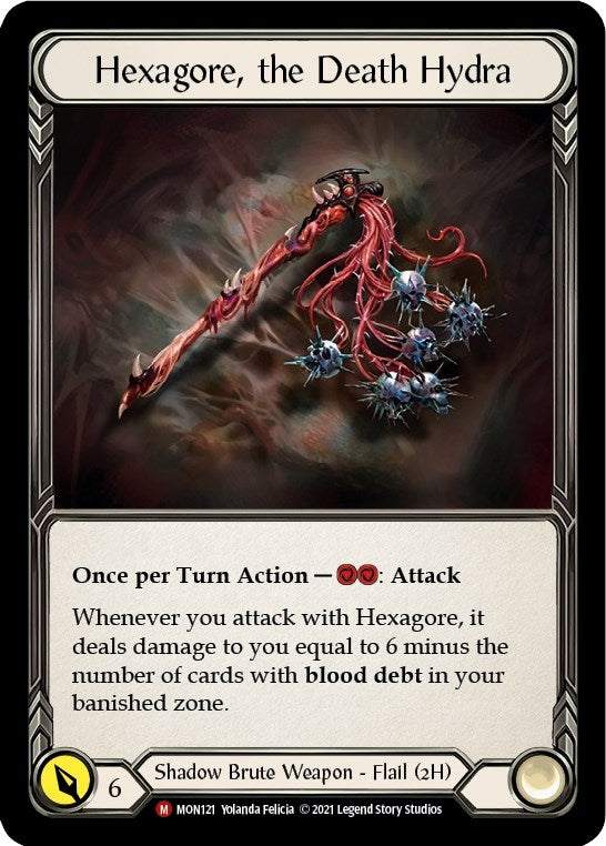 Hexagore, the Death Hydra (MON121) (Monarch)