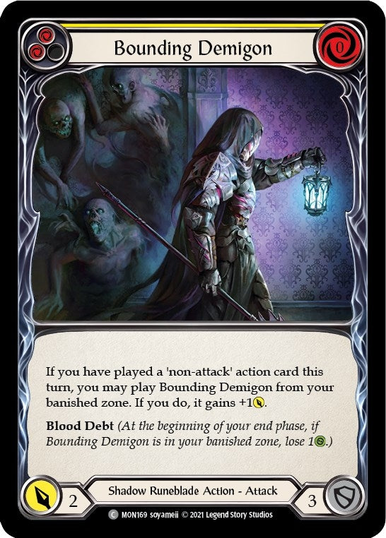 Bounding Demigon (Yellow) (MON169) (Monarch)