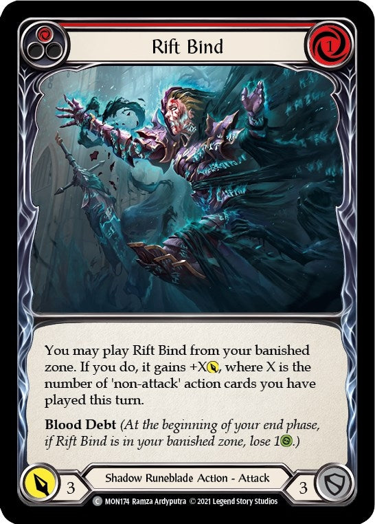 Rift Bind (Red) (MON174) (Monarch)