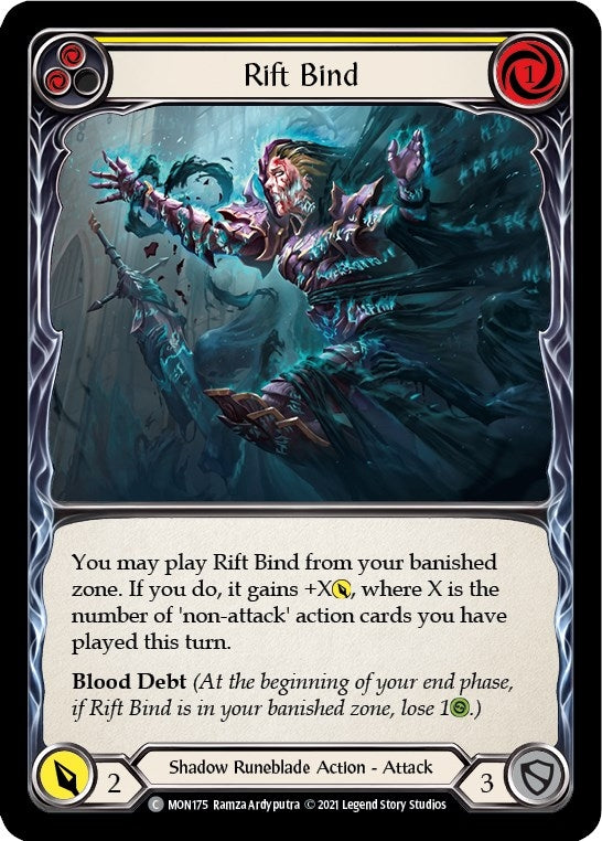 Rift Bind (Yellow) (MON175) (Monarch)