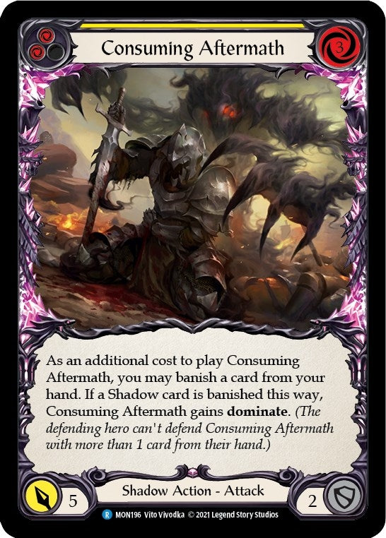 Consuming Aftermath (Yellow) (MON196) (Monarch)