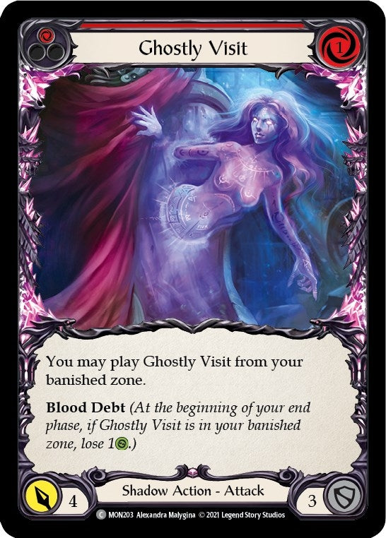Ghostly Visit (Red) (MON203) (Monarch)